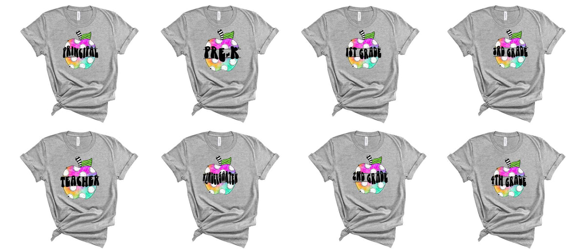Bright Dots Apples - Transfer