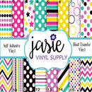 Bright and Colorful Printed Vinyl