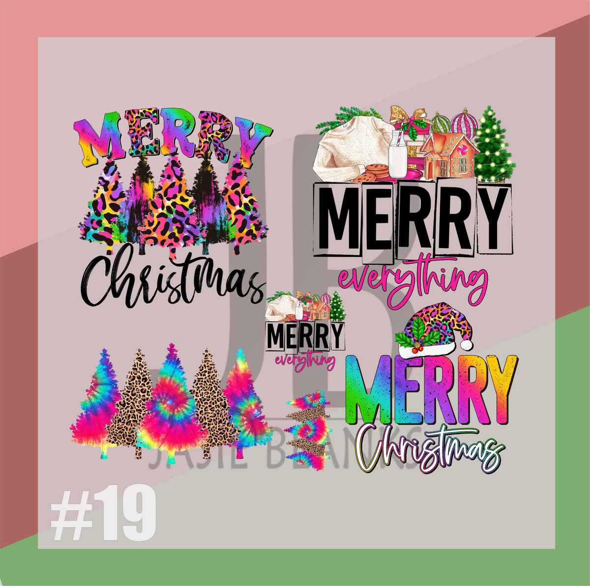 Christmas Gang Sheet #19