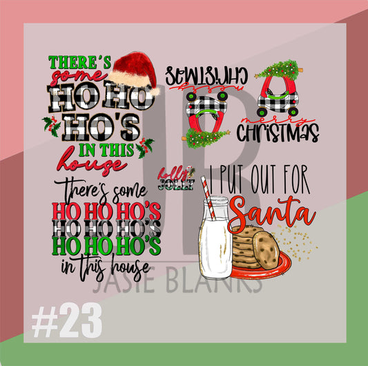 Christmas Gang Sheet #23