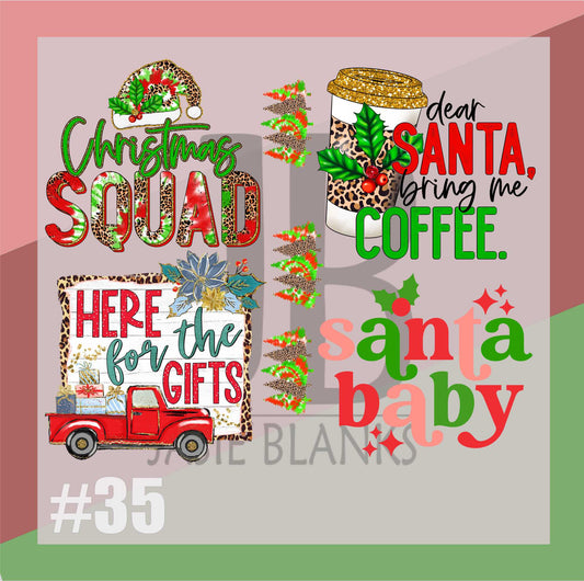 Christmas Gang Sheet #35