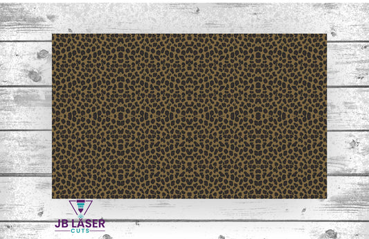 Dark Leopard - Patterned Material