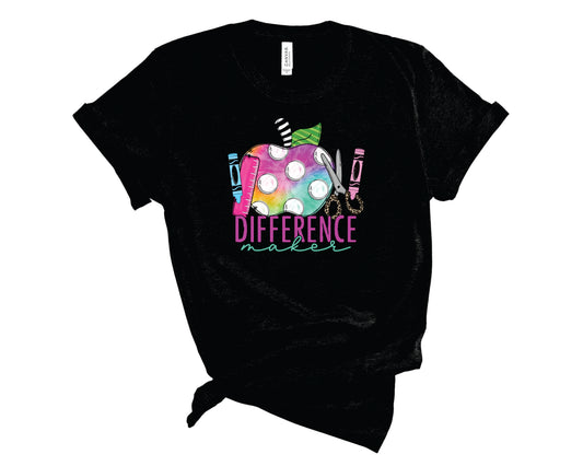 Difference Maker Tie Dye - Transfer