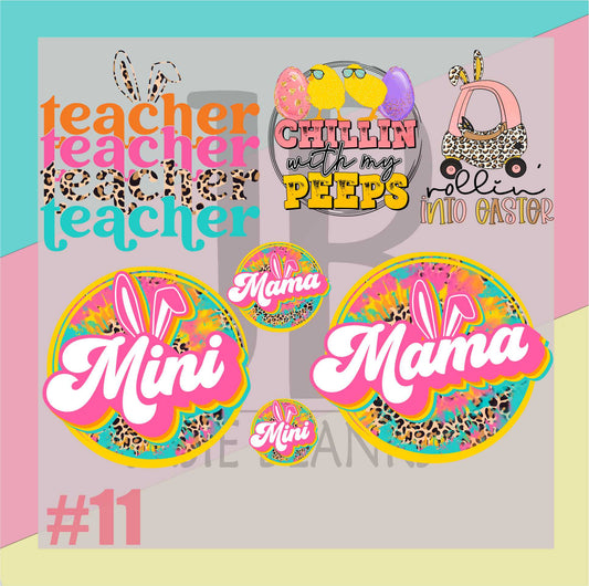 Easter Gang Sheet #11