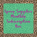Epoxy Supplies - Monthly Subscription Box