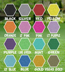 Common Consonants 23"  Luckiest Guy Font Yard Sign Letters - Glitter