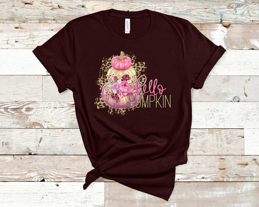 Leopard Hello Pumpkin - Transfer