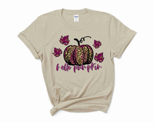 Hello Pumpkin-Purple - Transfer