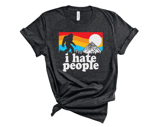 I Hate People Bigfoot - Transfer