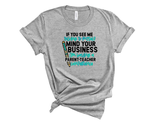 If you see me talking to myself - Transfer