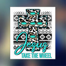 Jesus take the wheel - Sticker