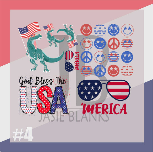 July 4th Gang Sheet #4