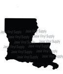 Acrylic-Louisiana Keychain