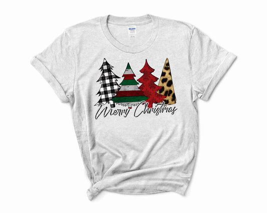 Merry Christmas Trees- Transfer