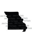 Acrylic-Missouri Keychain