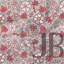Mushroom Floral Fabric