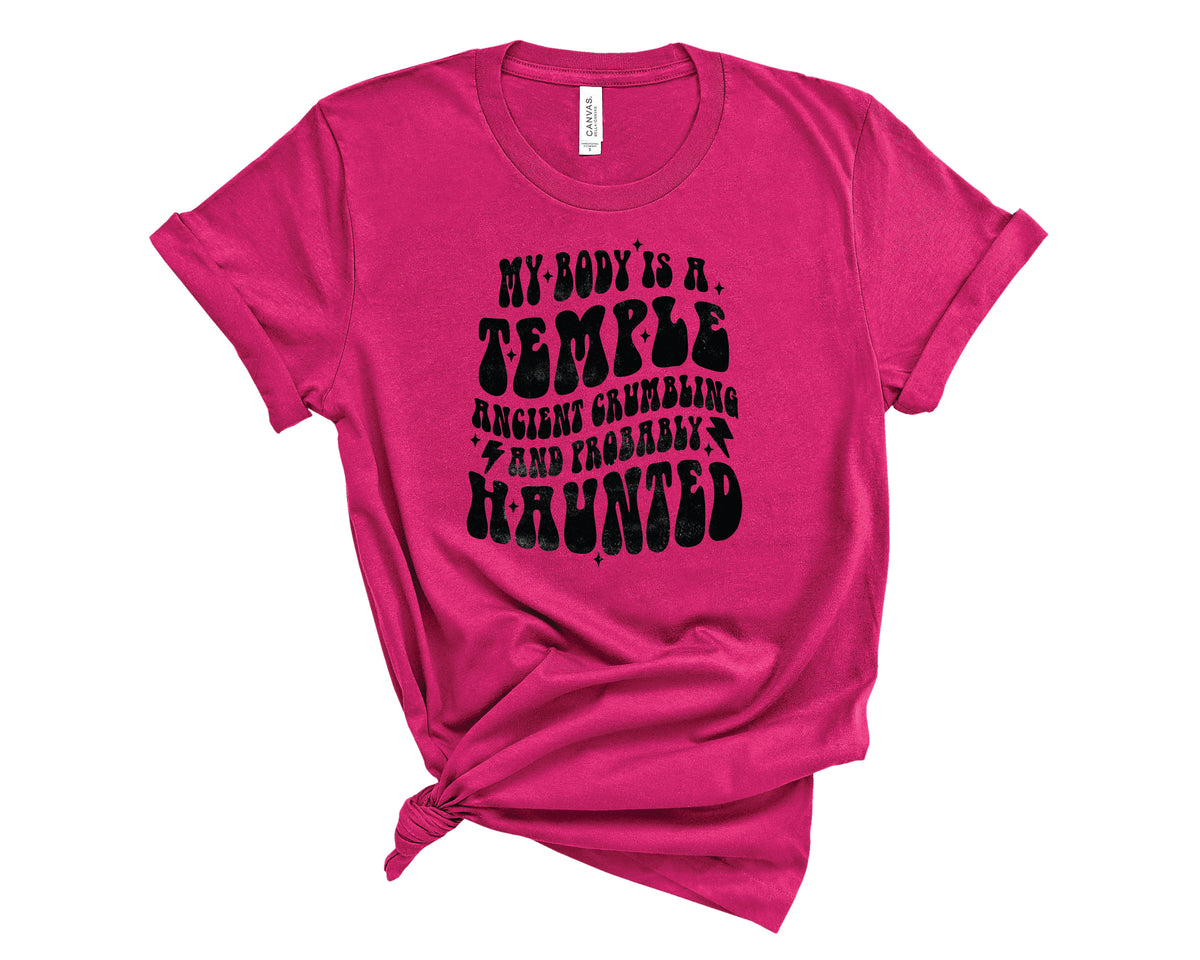 My Body Is A Temple Retro -  Transfer
