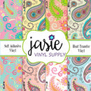 Paisley Candy Printed Vinyl