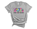 Peace Love Nursing Colorful - Transfer