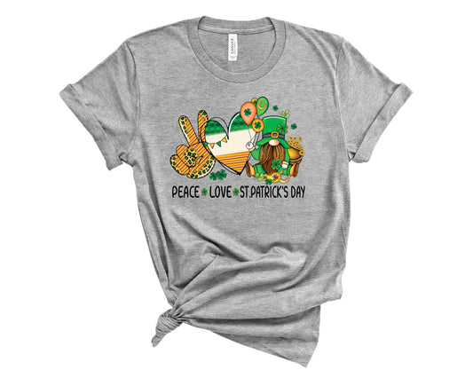 Peace Love St. Patricks Day - Transfer