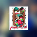 Peepin it real - Sticker