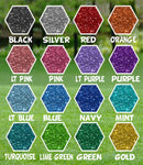 Congratulations Letters 23"  LG Yard Sign Letters - Sequin