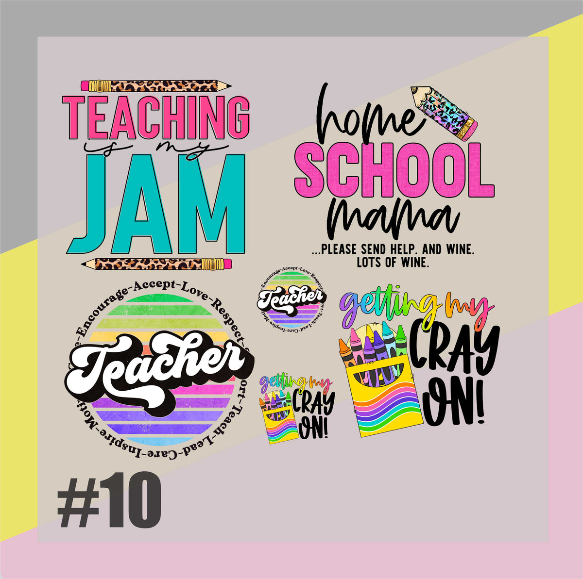 School Gang Sheet #10