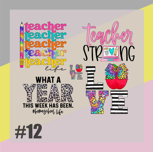 School Gang Sheet #12