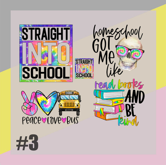 School Gang Sheet #3