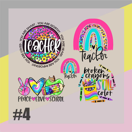 School Gang Sheet #4