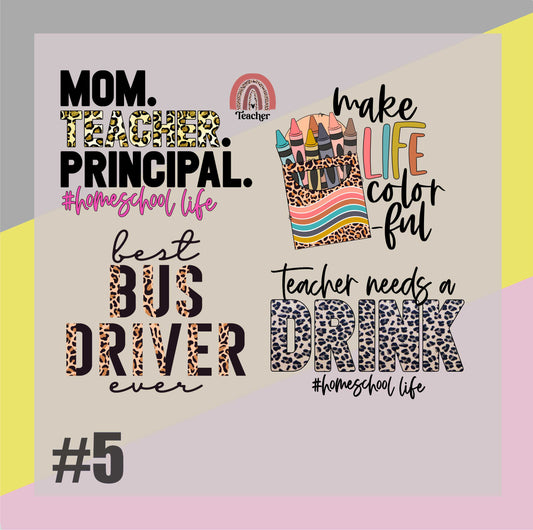 School Gang Sheet #5