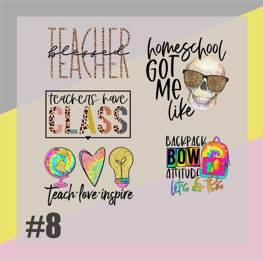 School Gang Sheet #8