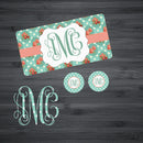 Shabby Chic Mint Car Kit