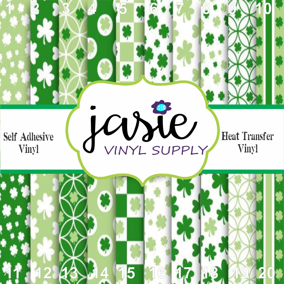 Shamrock Printed Vinyl