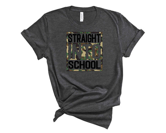 Straight Into School Camo - Transfer
