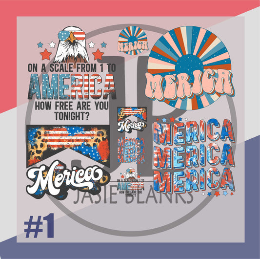 Summer Gang Sheet #1