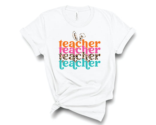 Teacher Easter Stacked - Transfer