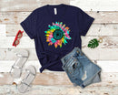 Tie dye sunflower -  Transfer