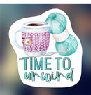 Time to unwind 2 - Sticker