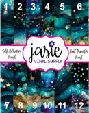 Galaxy Ocean Printed Vinyl