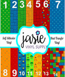 Building Brick Printed Vinyl