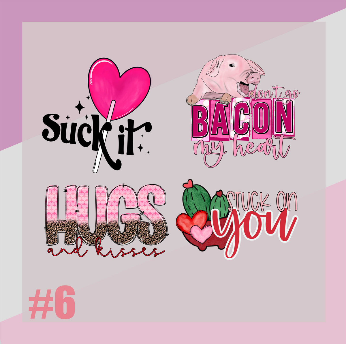 Valentines Day Gang Sheet #6