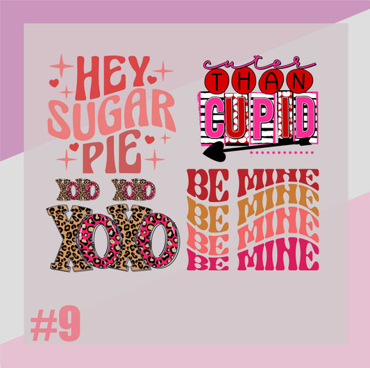 Valentines Day Gang Sheet #9