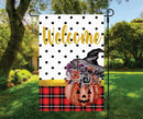 Welcome Pumpkin Garden Flag
