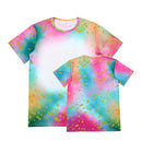 Polyester Bleach T-Shirt - Gold Glitter Sherbet
