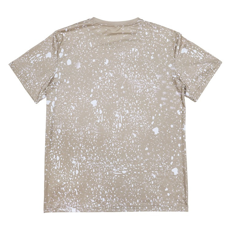 Polyester Bleach T-Shirt - Sand