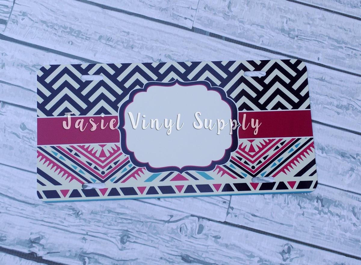 License Plate-Aztec