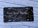 License plate- Camoflauge