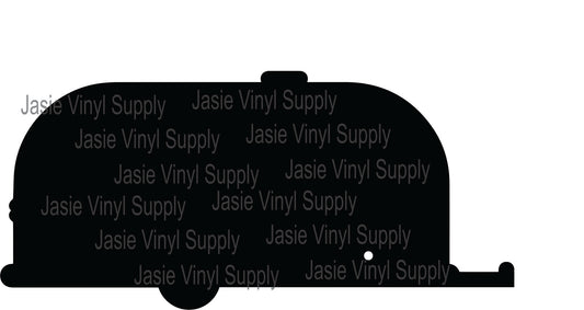 Acrylic Airstream Keychain