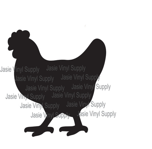 Acrylic- Chicken Keychain